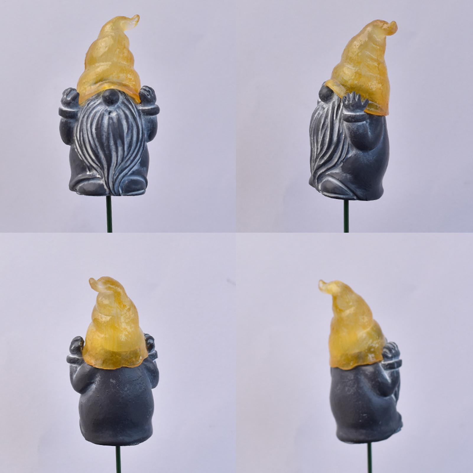 Resin Art Flower - Декоративные садовые колышки (3 шт.) из