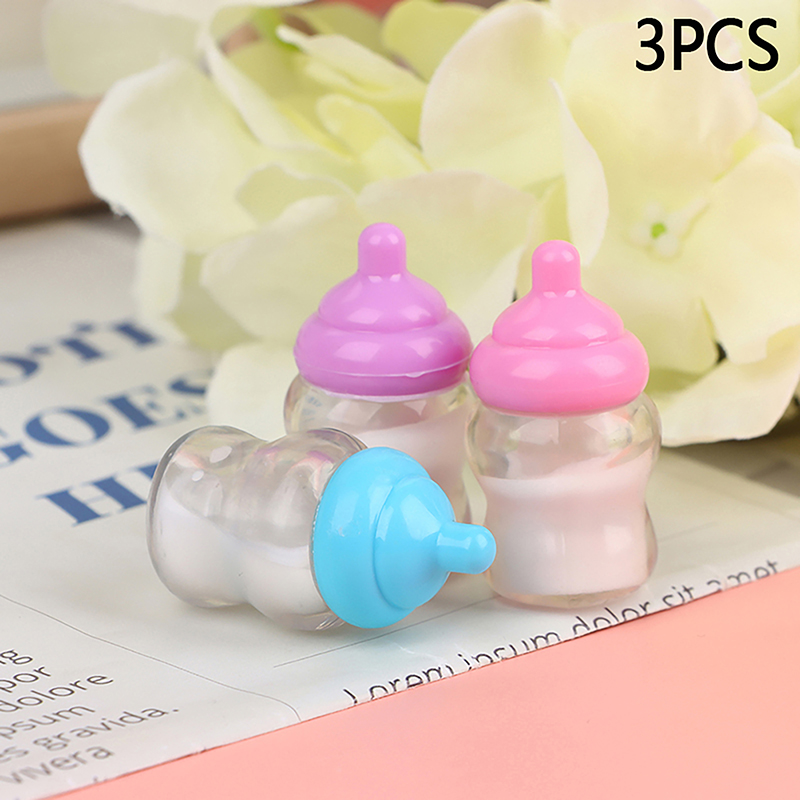 Resin Art Bottle - 3 шт., кукольный домик, аксессуары для