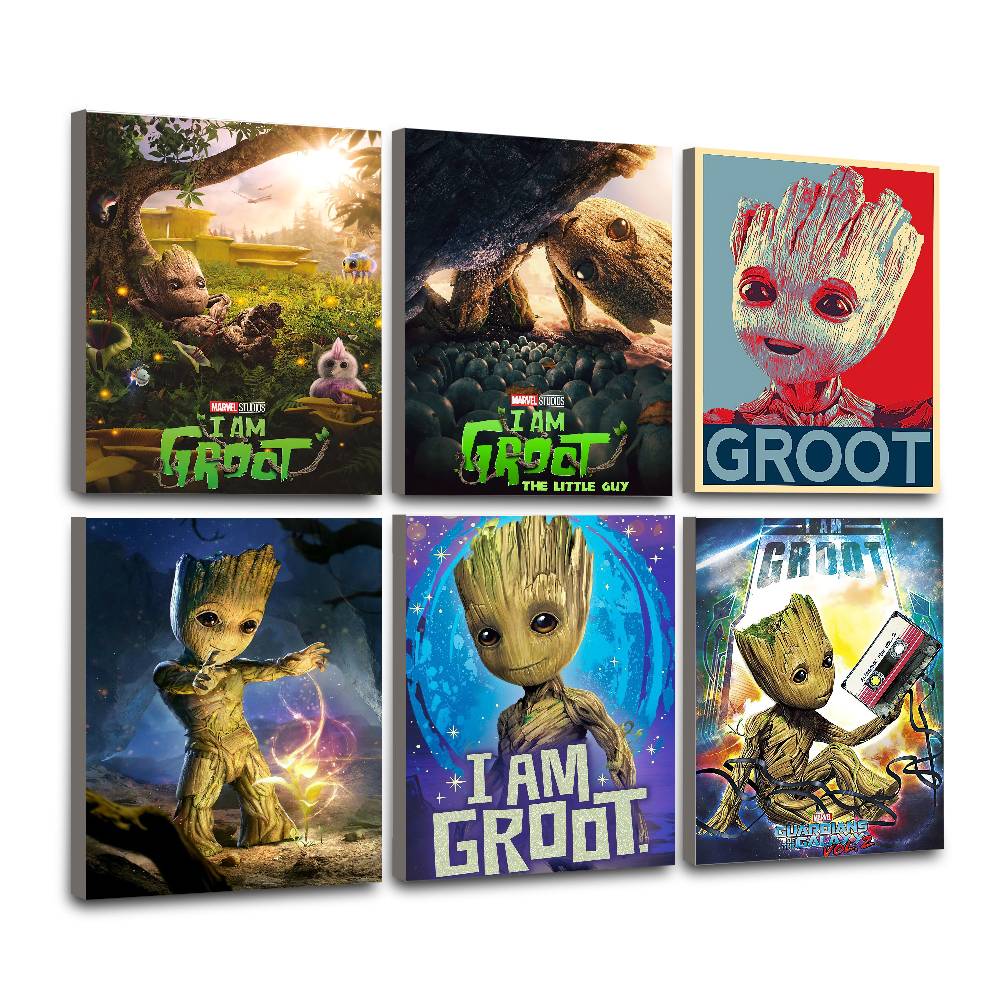 Resin Art Gift - Постер с принтом Mar Cute G-Groot