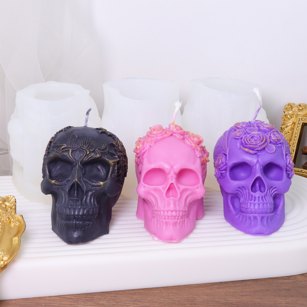 Resin Art Sculptures - DIY дурацкий череп силиконовая форма для
