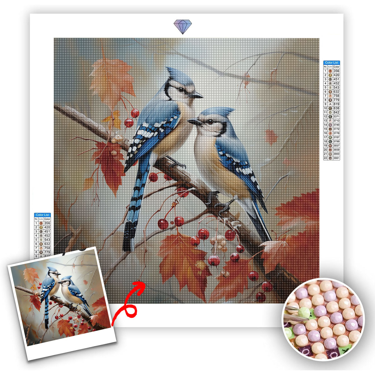Resin Art Gift - Набор для создания собственной 5D алмазной