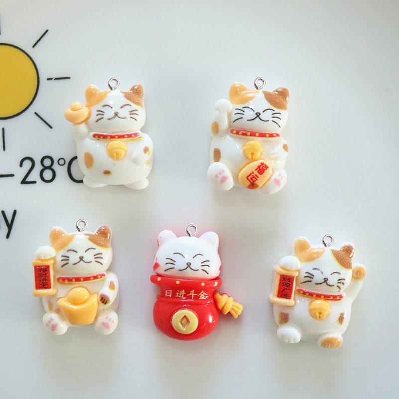Resin Art Earrings Material - 10 шт., маленький кулон из смолы