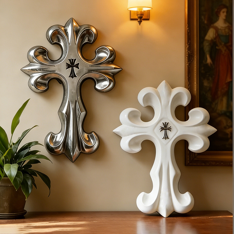 Resin Art Sculptures - Ретро-кресты для декора стен в готическом