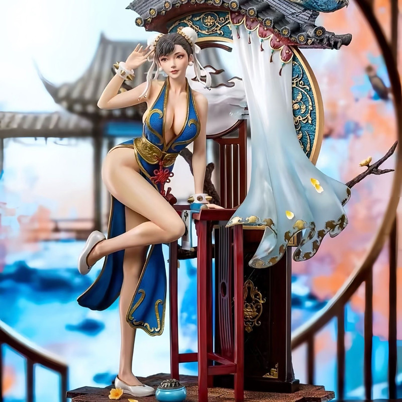 Resin Art Decoration Items - Фигурка Чун Ли из Street Fighter,