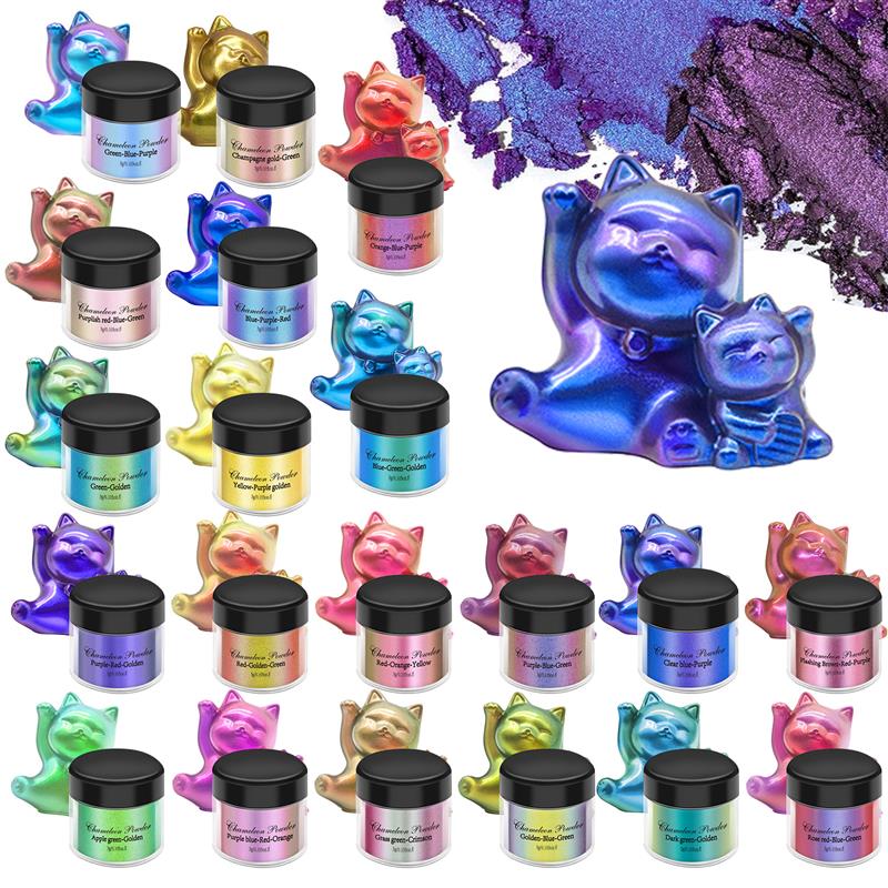 Pearl Powder Resin - 3g зеркальный пигмент-Хамелеон из смолы, блестящий