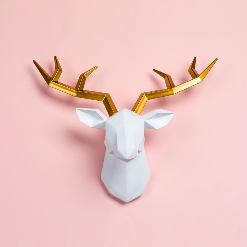 Resin Art Sculptures - Настенная декоративная статуэтка в виде головы