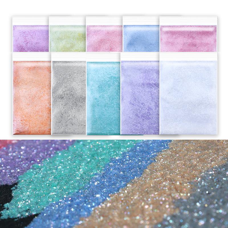 Pearl Powder Resin - Алмазная блестящая подсветка, краситель для жемчужного