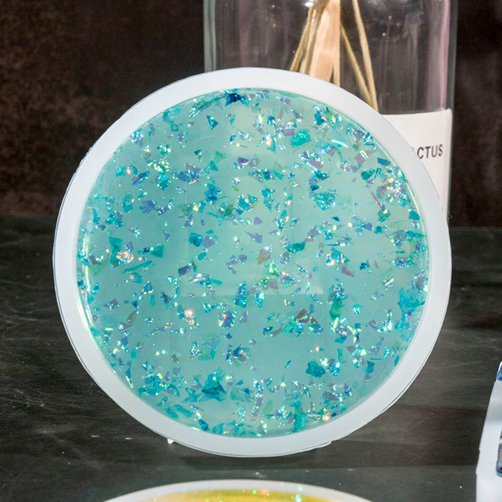 Resin Art Coasters - Форма для поделок ручной работы: силиконовая