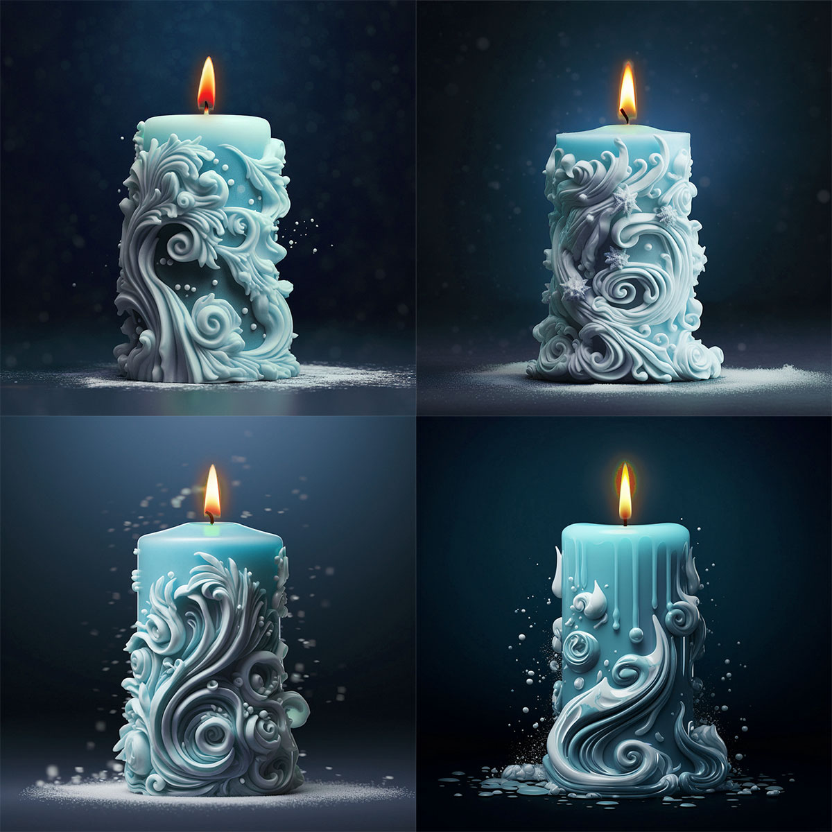 Resin Art Sculptures - Геометрия, резная цилиндрическая силиконовая форма для