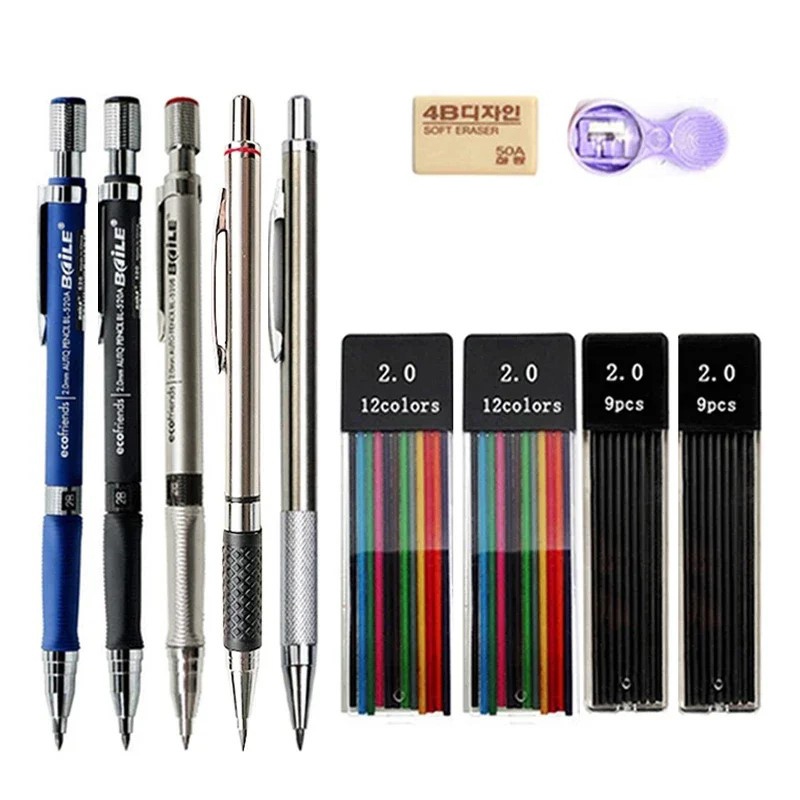 Staedtler Pencil Lumocolor - Механический карандаш 2,0 мм с черным/цветным
