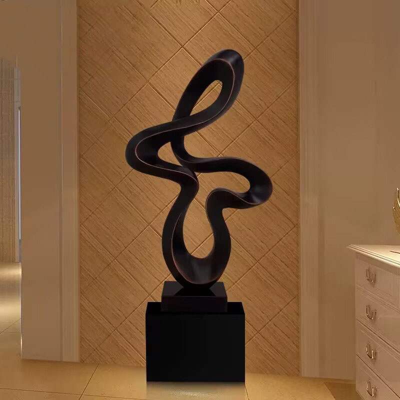 Resin Art Decoration Items - Большая абстрактная скульптура, украшение в вестибюле