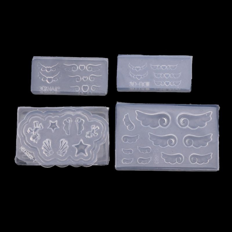 Resin Art Earrings Material - DIY украшения для ногтей принадлежности шаблоны