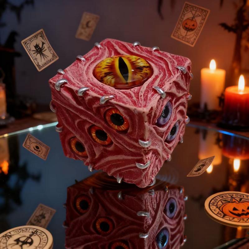 Resin Art Decoration Items - Абстрактные глаза, кости дьявола, маятниковый трюк,