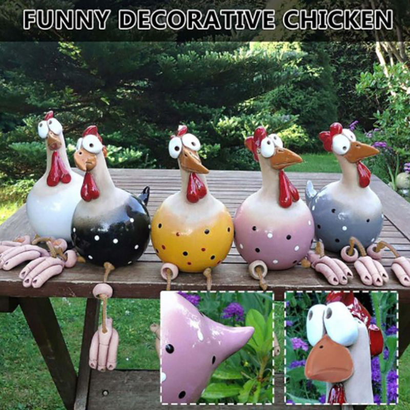 Забавный декор для куриного за – обзор и цена Resin Art Sculptures