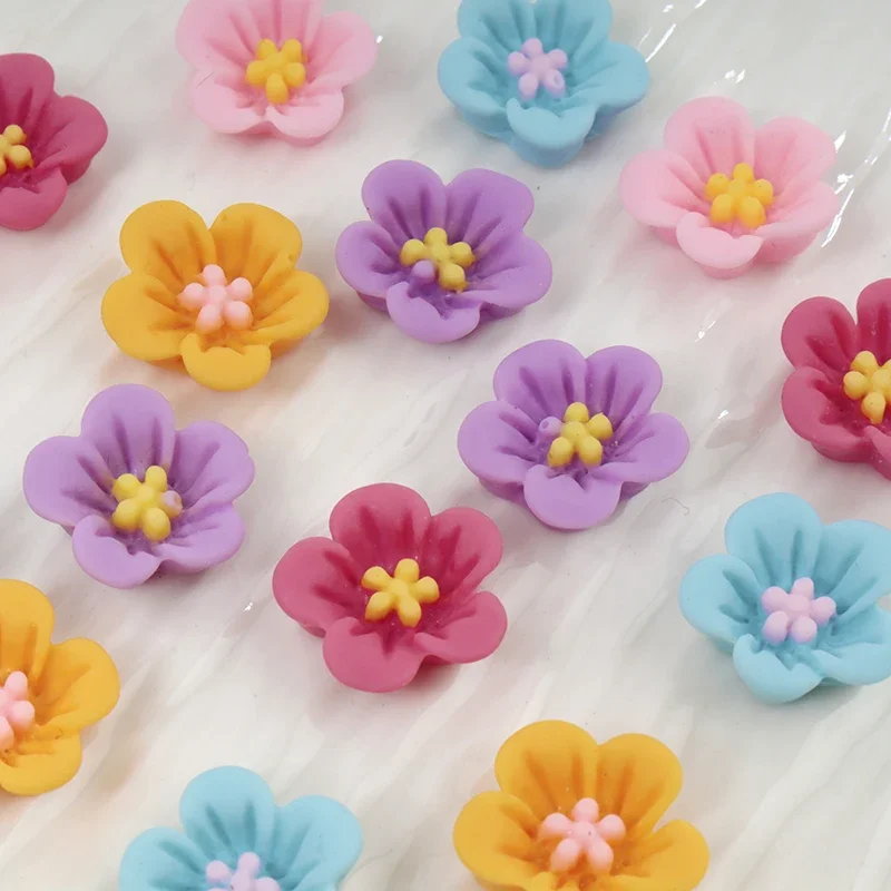 50 шт., мини-цветок для дизайн – обзор и цена Resin Art Earrings Material
