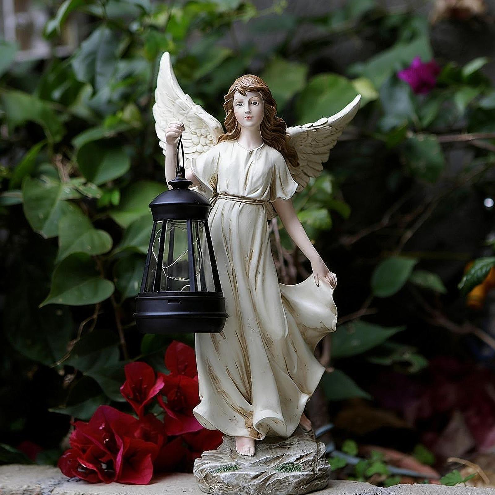 Садовая фигурка феи из смолы н – обзор и цена Resin Art Sculptures