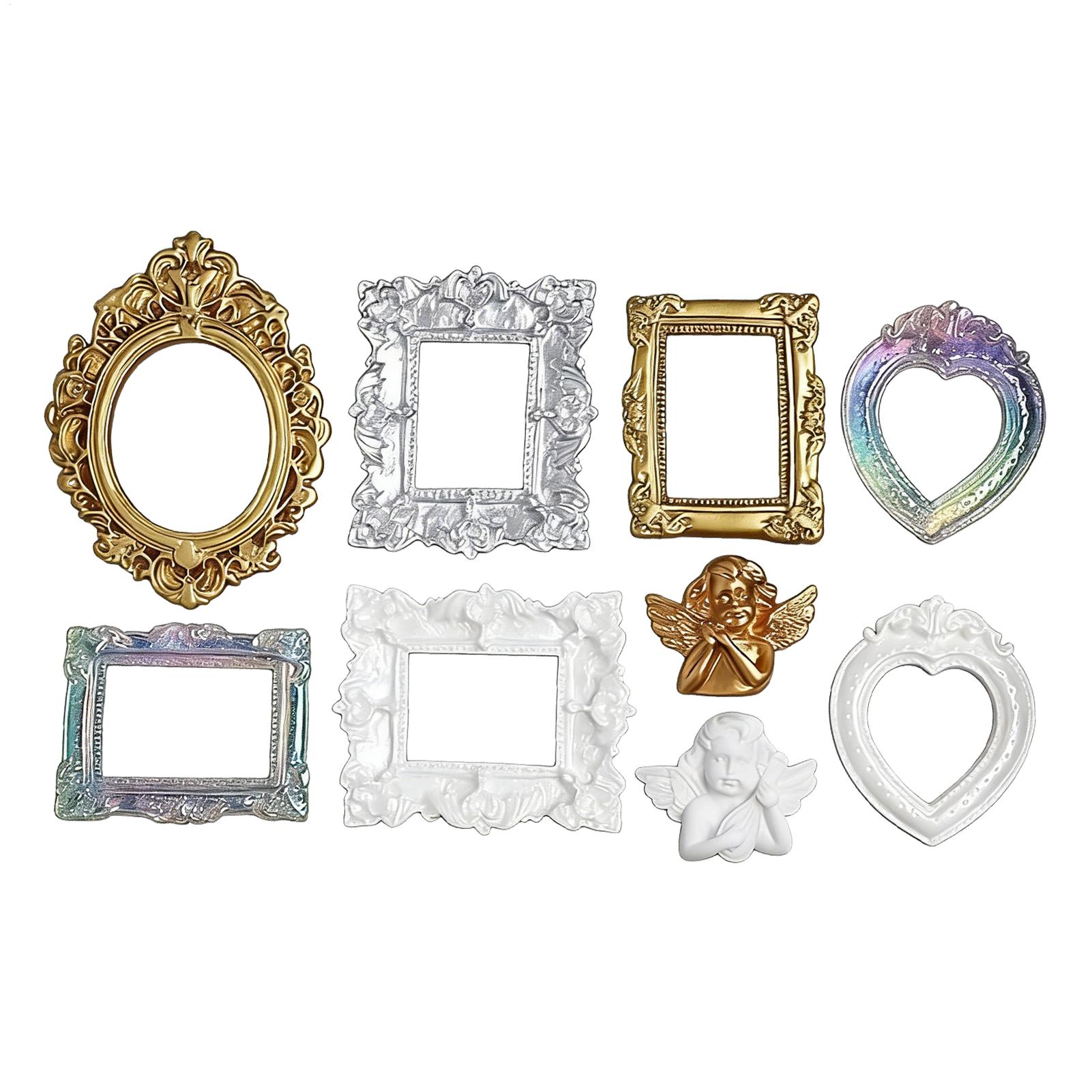 Набор из 9 миниатюрных фоторам – обзор и цена Resin Art Photo Frame
