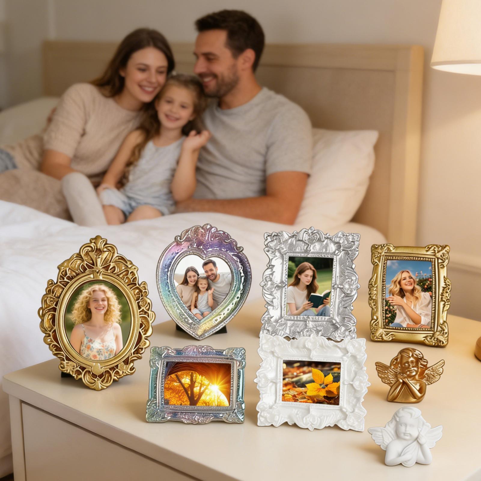 Набор из 9 миниатюрных фоторам – обзор и цена Resin Art Photo Frame