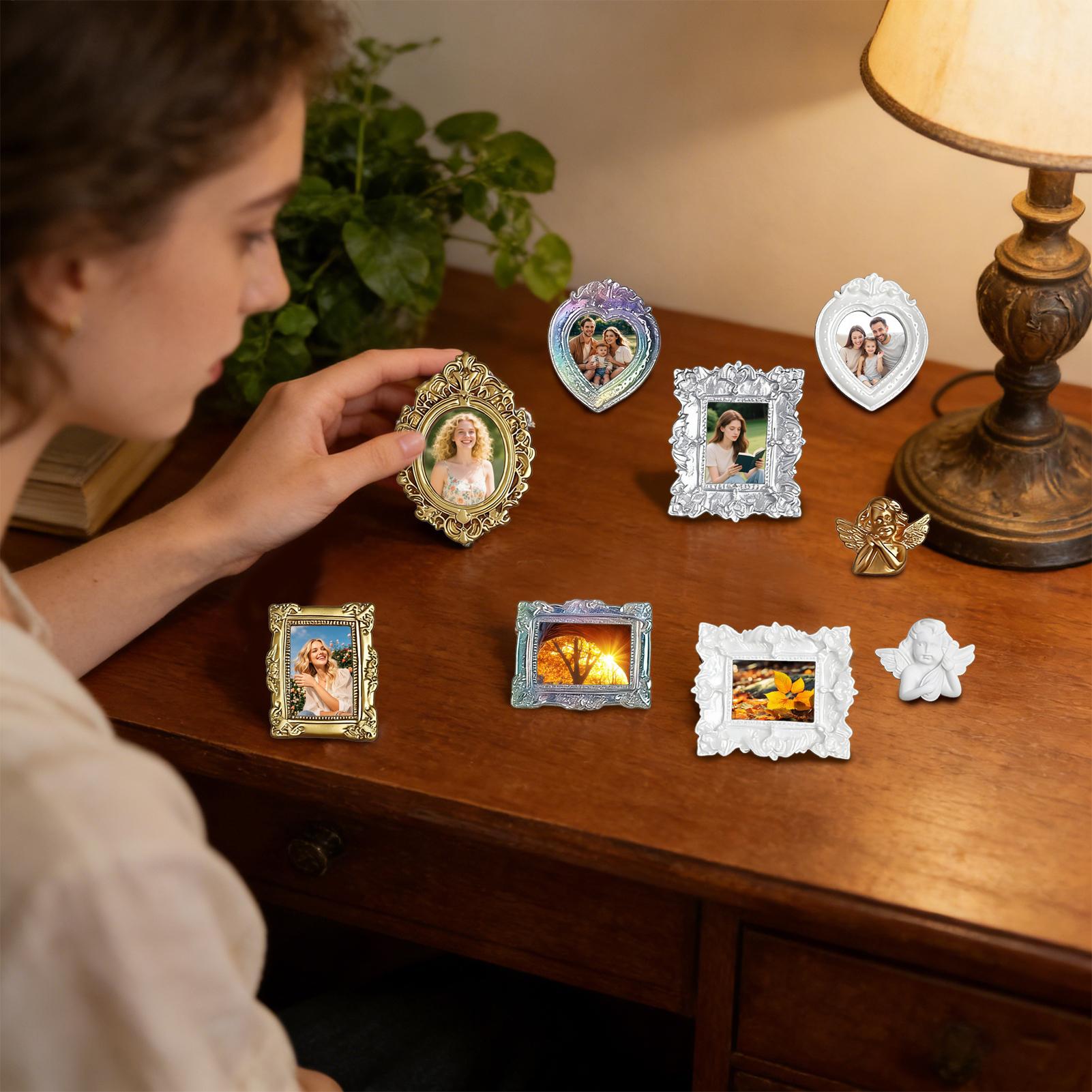 Набор из 9 миниатюрных фоторам – обзор и цена Resin Art Photo Frame