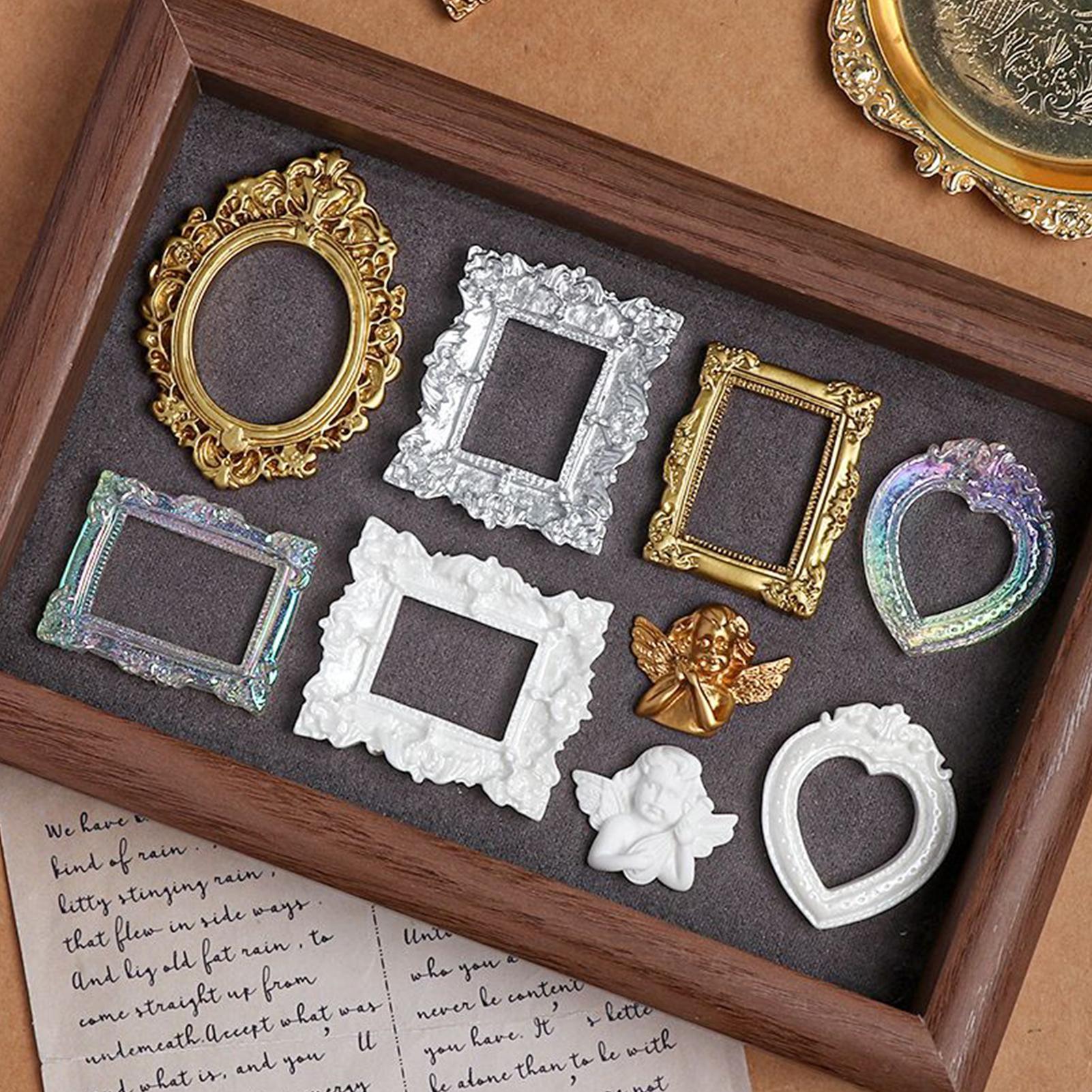 Набор из 9 миниатюрных фоторам – обзор и цена Resin Art Photo Frame