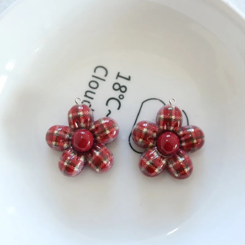 10 шт. подвесок из смолы в фор – обзор и цена Resin Art Earrings Material