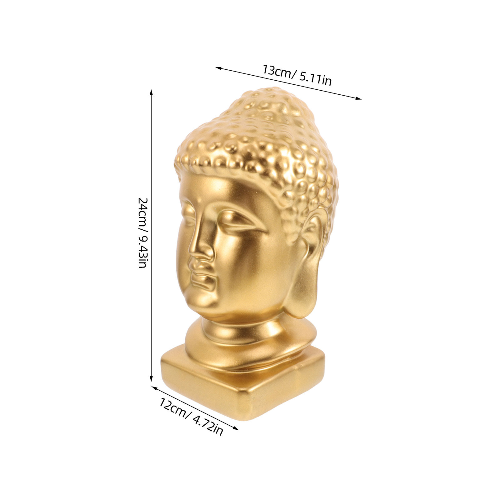 Статуэтка головы Будды из смол – обзор и цена Resin Art And Decor