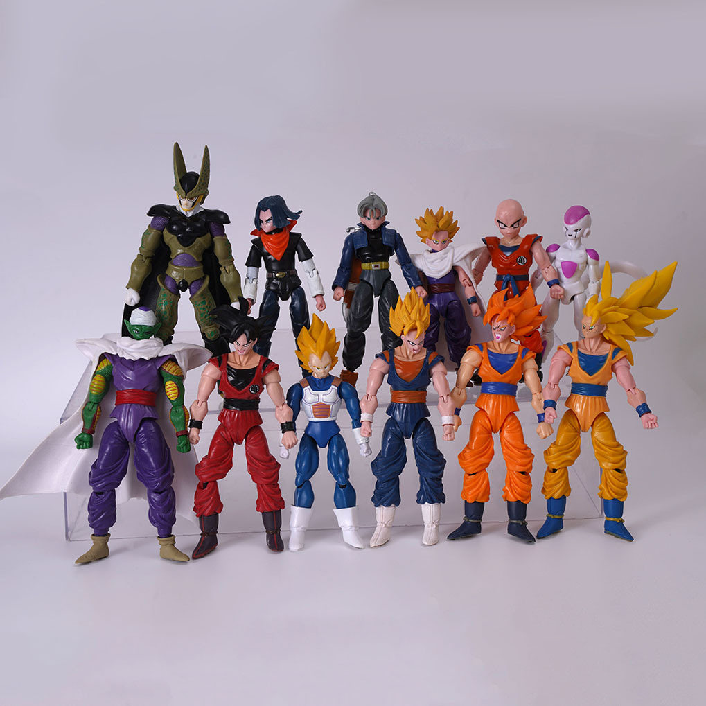 Набор из 1-14 фигурок аниме пе – обзор и цена Resin Art Dragon Ball Z