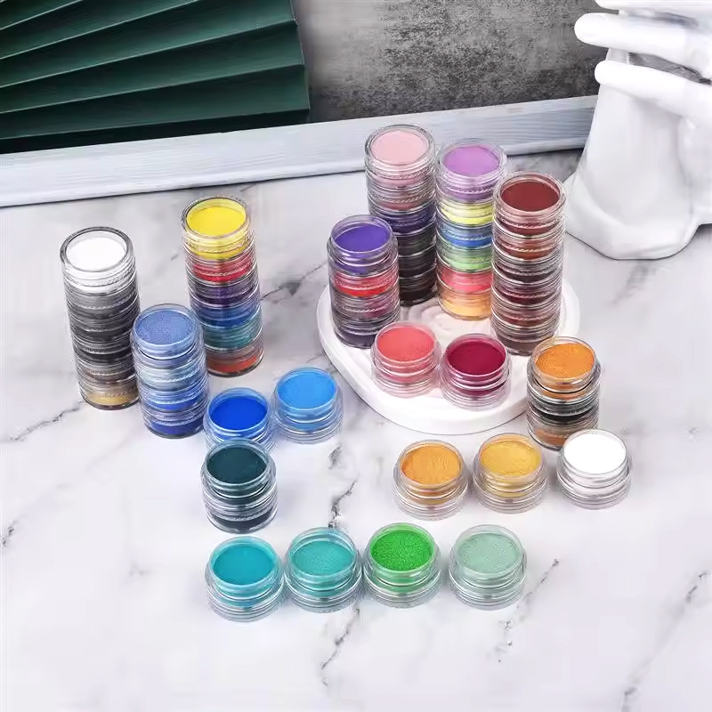 24/60 цветов перламутровой гли – обзор и цена Pearl Powder Resin