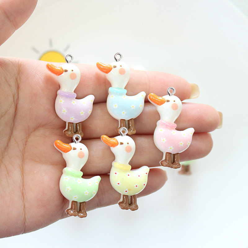 10 шт., милые глянцевые блестя – обзор и цена Resin Art Earrings Material