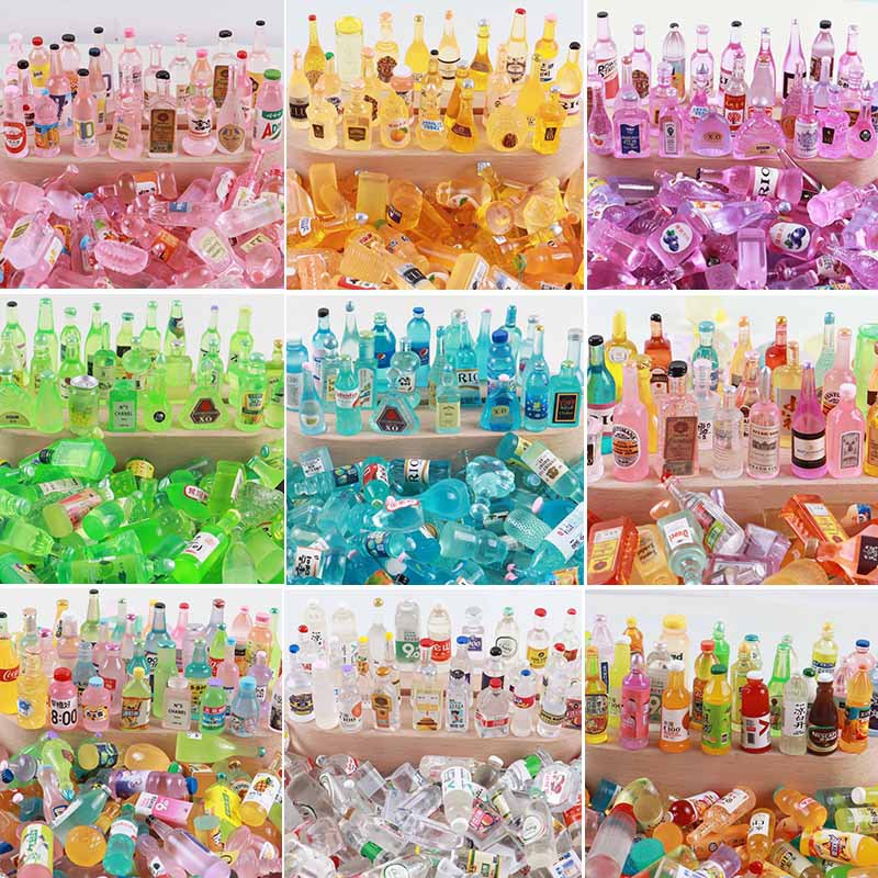 20/50 миниатюрных бутылочек дл – обзор и цена Resin Art Bottle