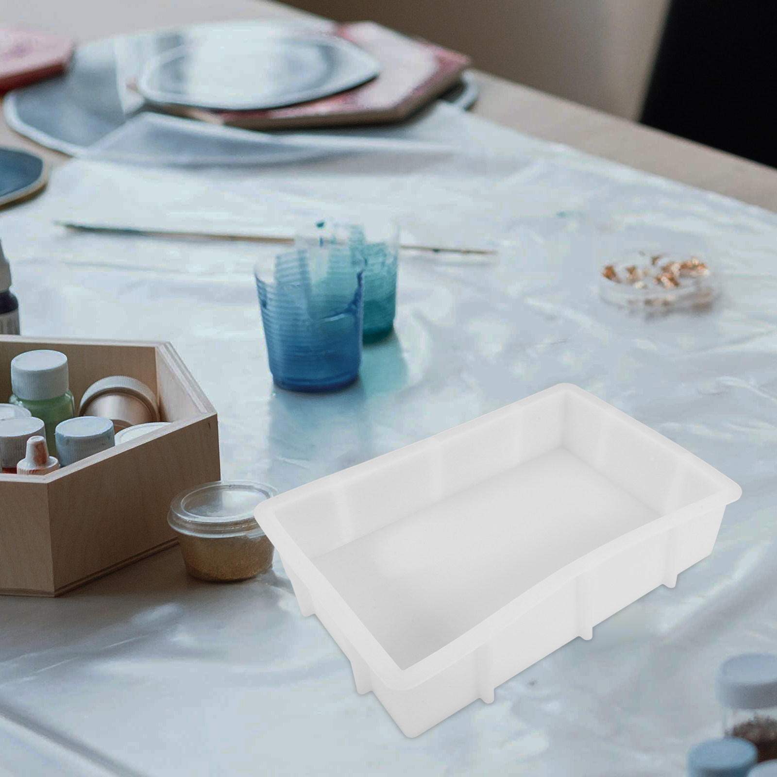 Большая прямоугольная силиконо – обзор и цена Tray Mold Rectangle