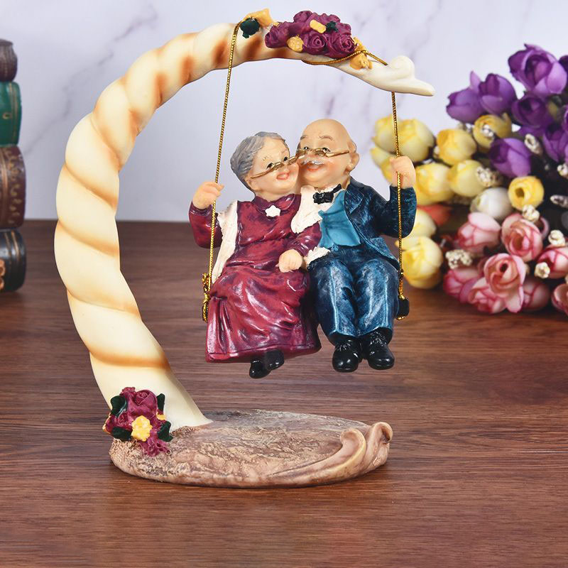Китайские статуэтки пожилых па – обзор и цена Resin Art Decoration Items