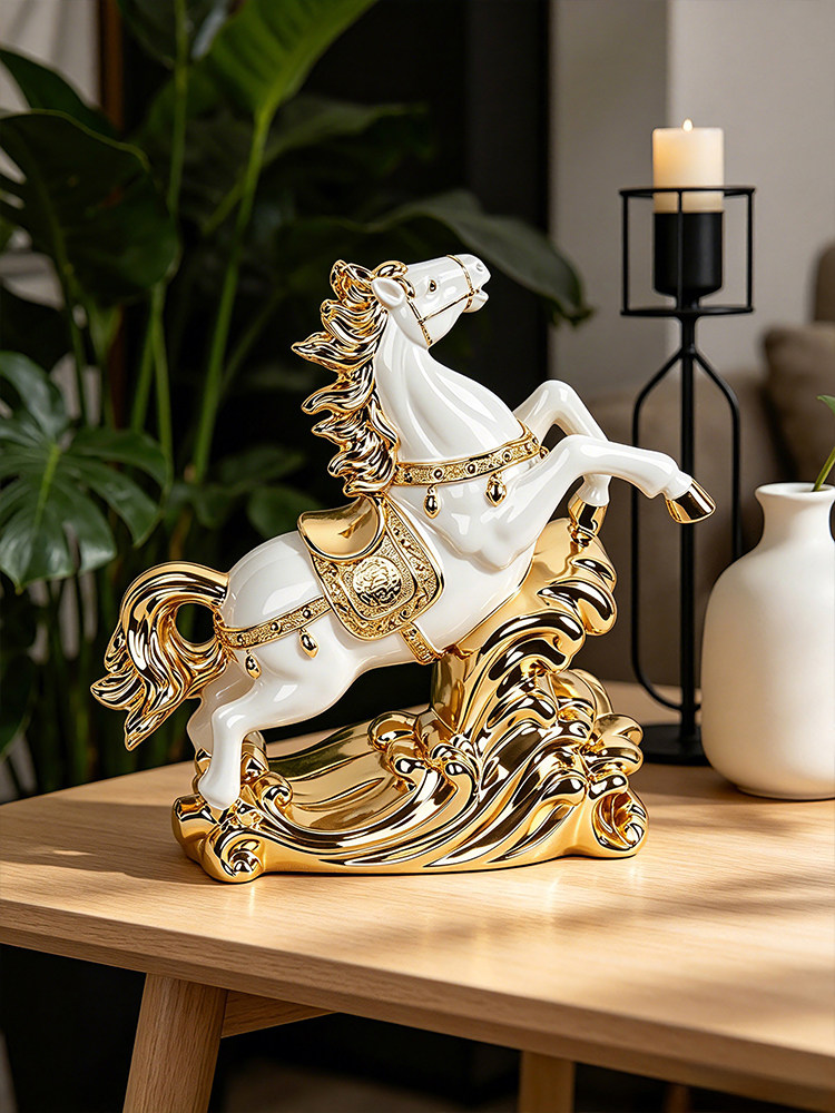 Декоративная статуэтка лошади  – обзор и цена Resin Art For Anniversary Gift