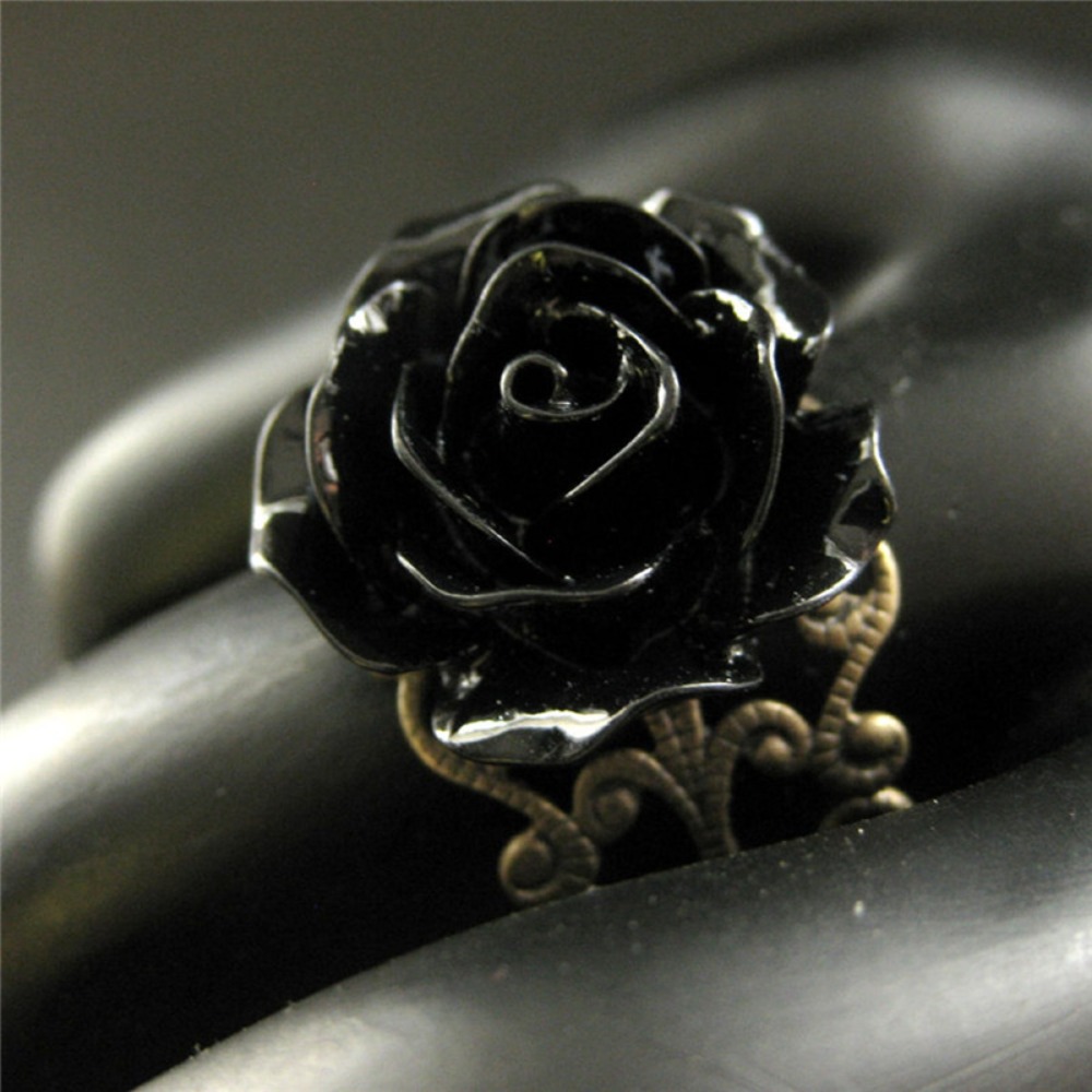 Темперамент Ретро Черная Смола – обзор и цена Resin Art Ring