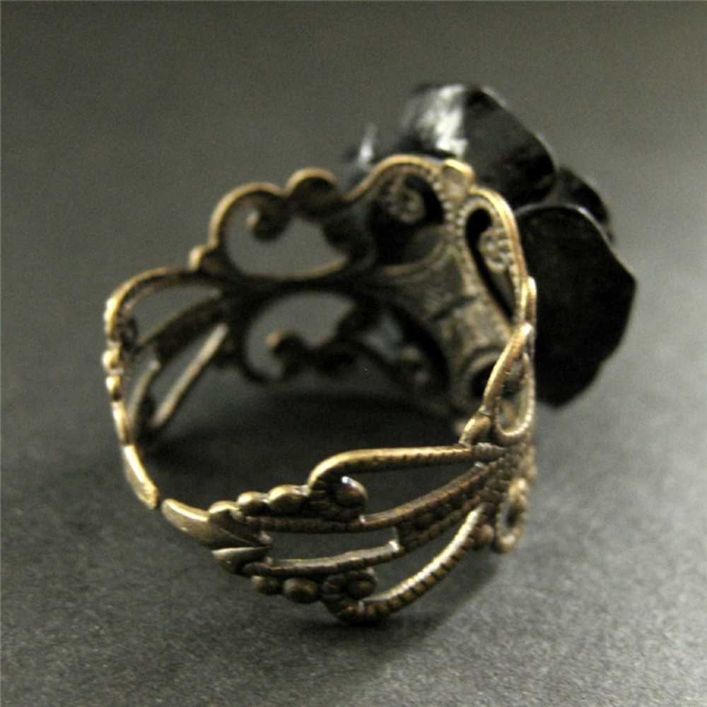 Темперамент Ретро Черная Смола – обзор и цена Resin Art Ring