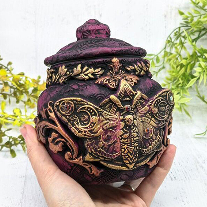 Новая бутылка ведьмы, небесная – обзор и цена Resin Art Bottle