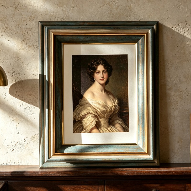 Винтажная фоторамка формата А4 – обзор и цена Resin Art Photo Frame