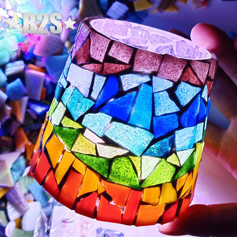 100 г мозаичная плитка, витраж – обзор и цена Resin Art Coasters