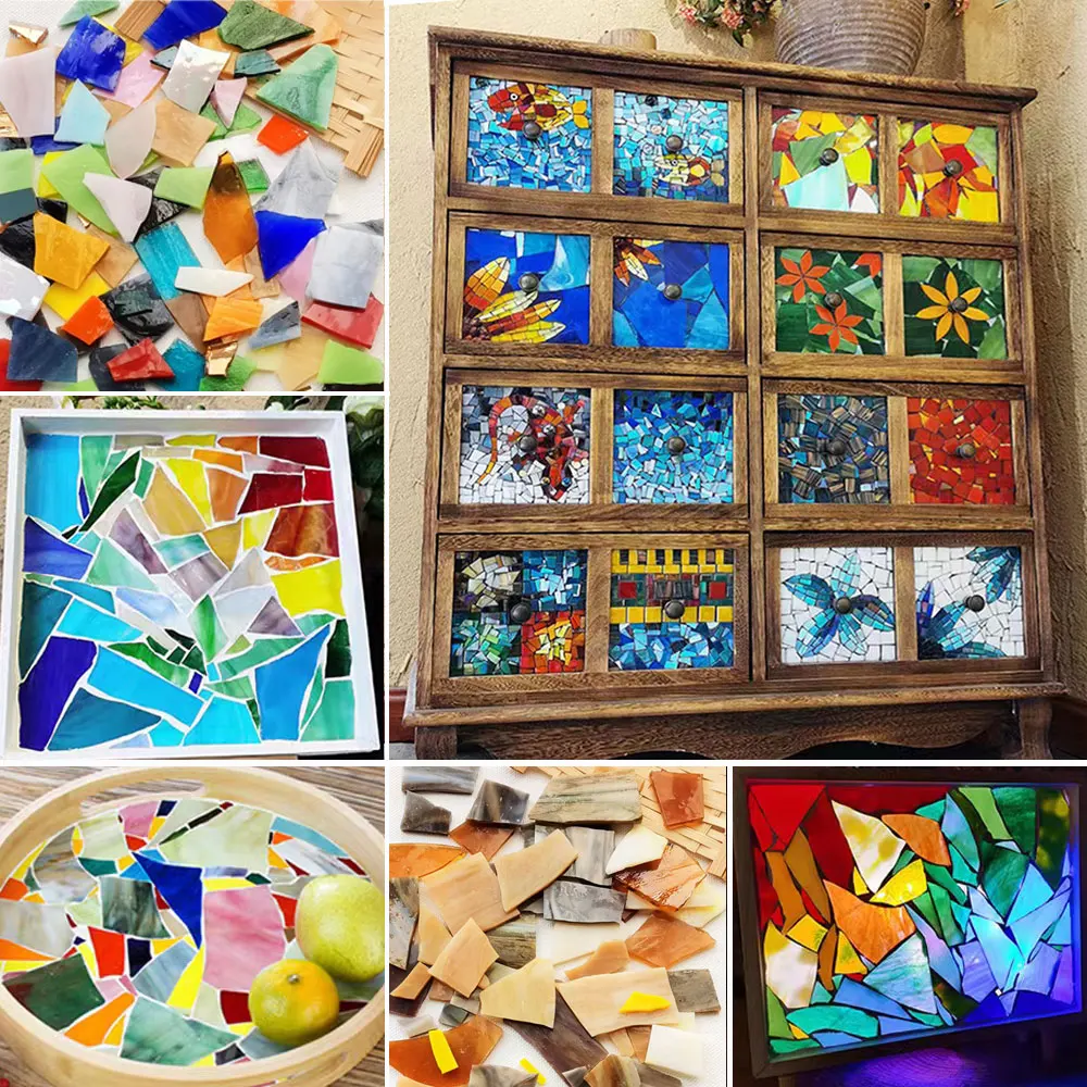 100 г мозаичная плитка, витраж – обзор и цена Resin Art Coasters