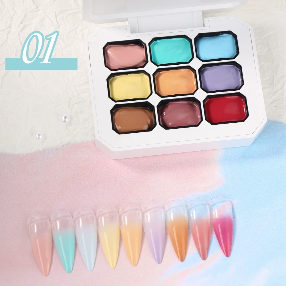 Мини 4IN1 Pat Ombre Гель-лак д – обзор и цена Resin Art Easy