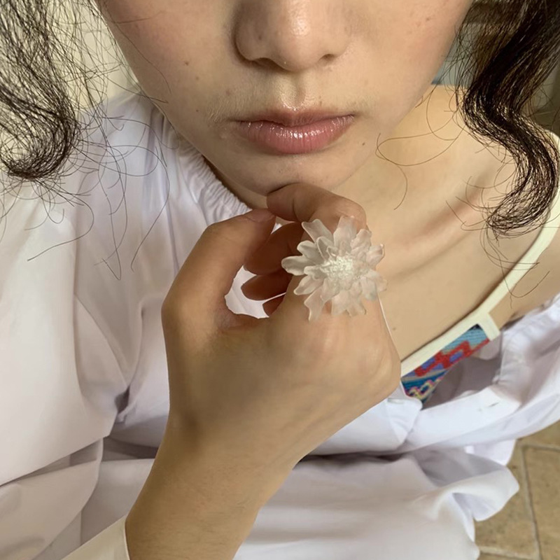 HUANZHI белое прозрачное кольц – обзор и цена Resin Art Ring