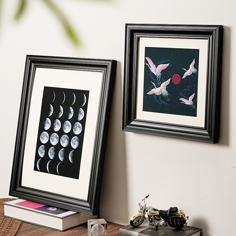 Винтажная черная рамка для кар – обзор и цена Resin Art Photo Frame