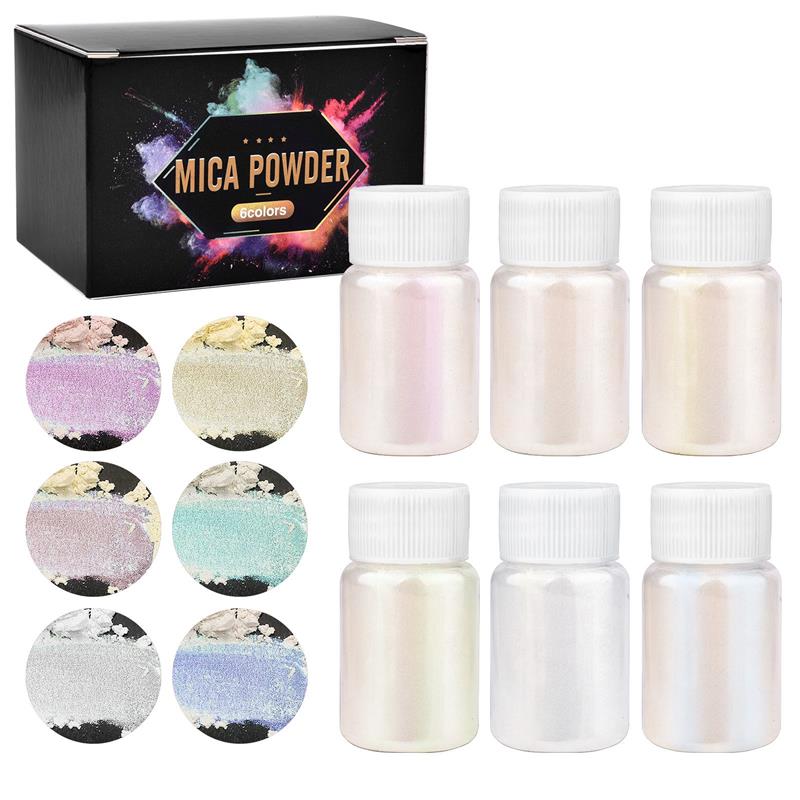 Набор из 6 шт., краска для эпо – обзор и цена Pearl Powder Resin