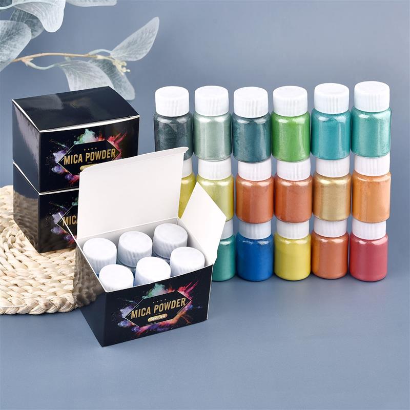 Набор из 6 шт., краска для эпо – обзор и цена Pearl Powder Resin