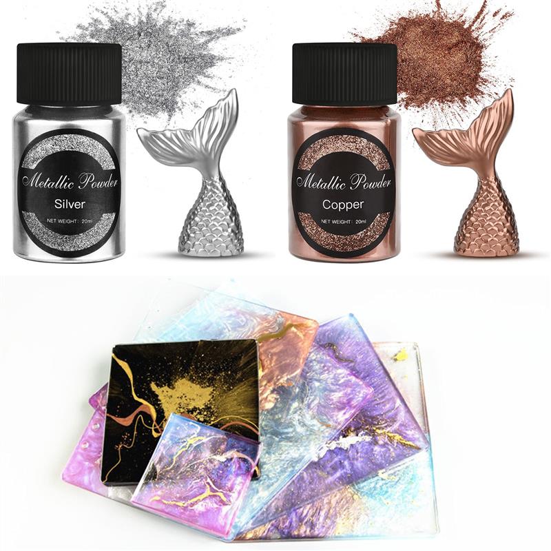 20 мл мерцающий металлический  – обзор и цена Pearl Powder Resin
