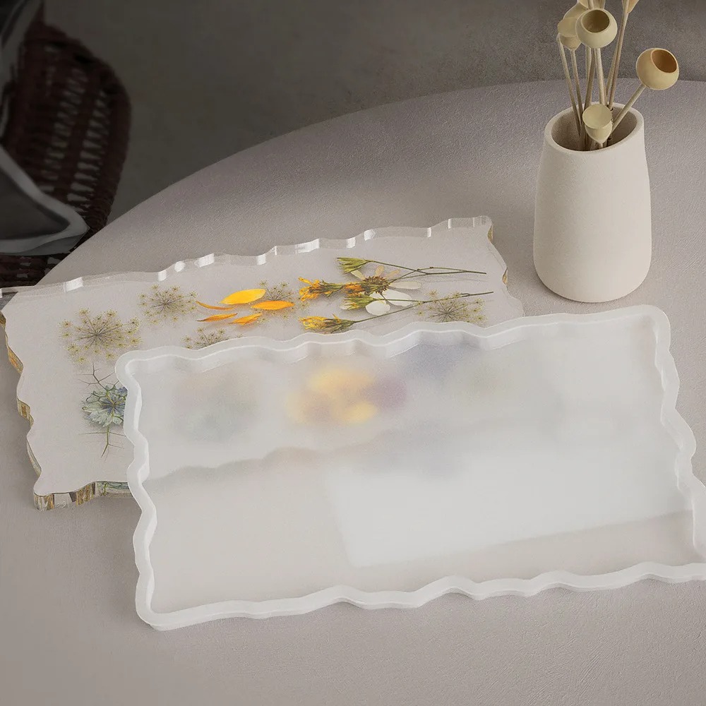 Поднос из эпоксидной смолы, си – обзор и цена Resin Art Coasters