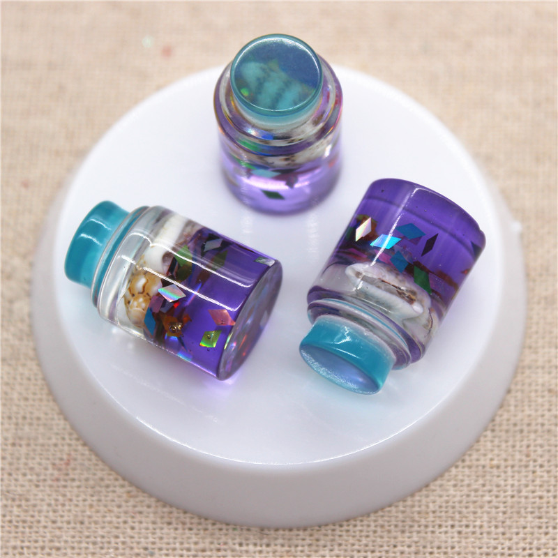10 шт. милые новые 3D каучуков – обзор и цена Resin Art Bottle
