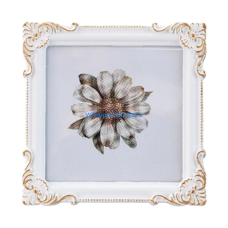 34YA Ретро фоторамка, декорати – обзор и цена Resin Art Photo Frame