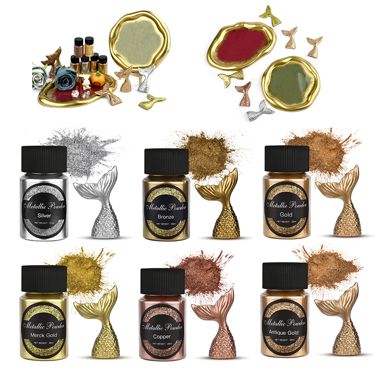 20 мл/бутылка, зеркальный пигм – обзор и цена Pearl Powder Resin