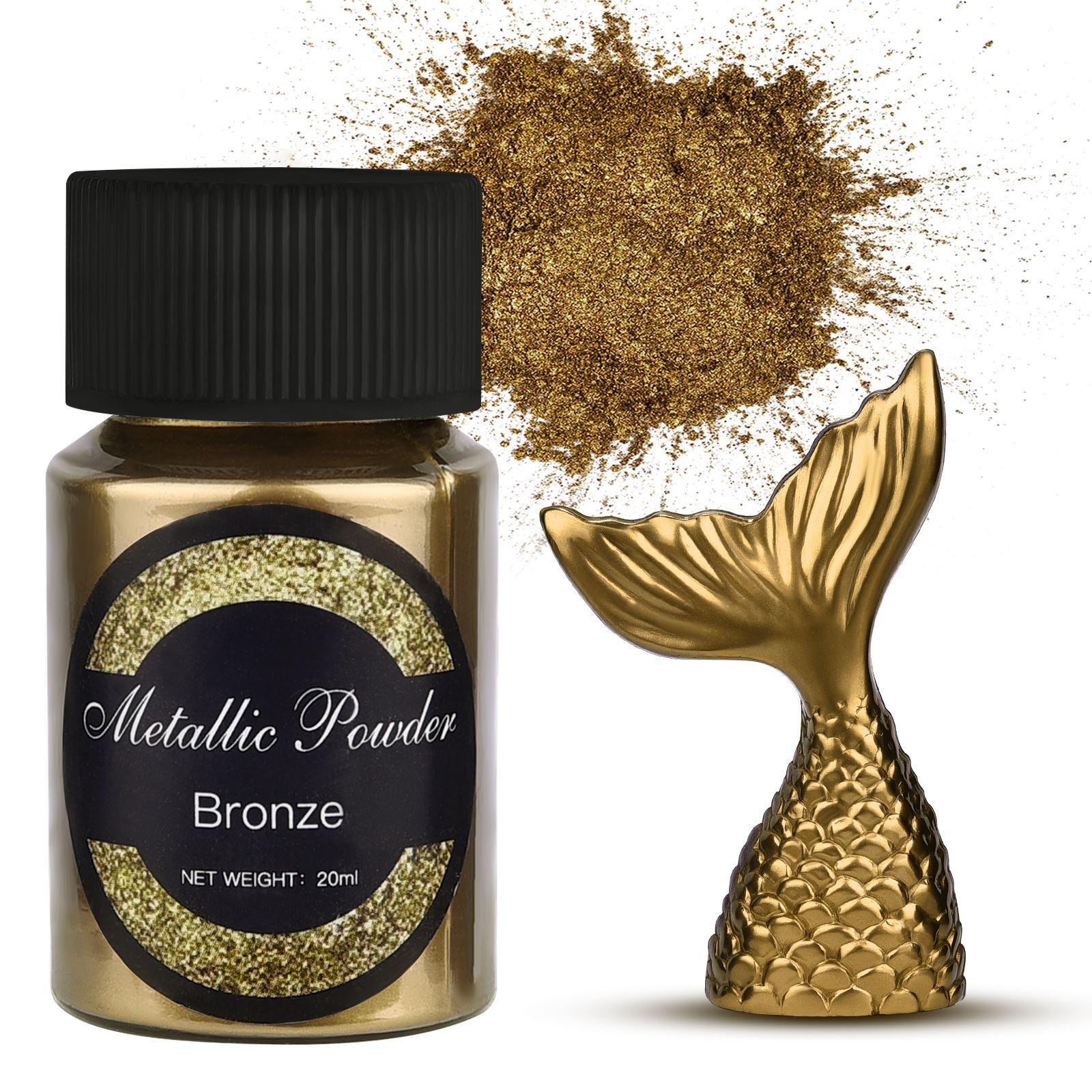 20 мл/бутылка, зеркальный пигм – обзор и цена Pearl Powder Resin